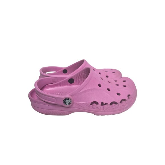 Crocs Pink Baya Clog size 9 Rubber Clog Comfort - Picture 1 of 11